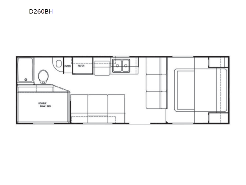 2022 Chinook SUITE DREAM D260BH