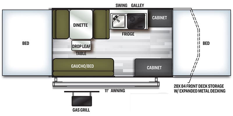 2021 Forest River RV Rockwood 2280BHESP
