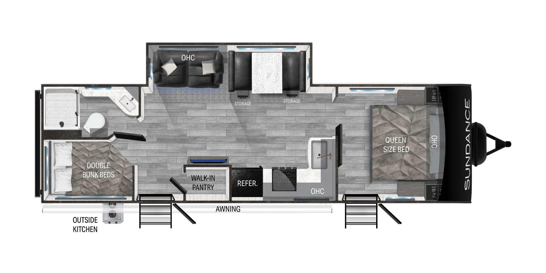 2022 Heartland Sundance ULTRA LITE 278BH
