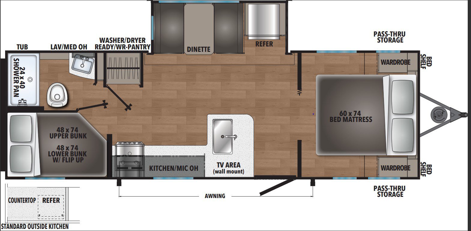 2025 Shasta I 5 525BHS
